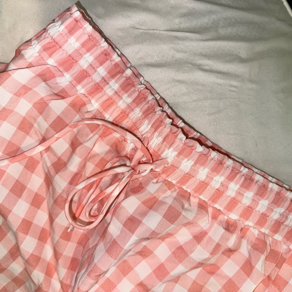 SALE- Two Piece Plaid Short Set - Picture 6 of 7